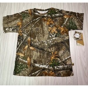 Kings Camo Realtree Xtra Long Sleeve T Shirt Mens XL Cotton Polyester Hunting